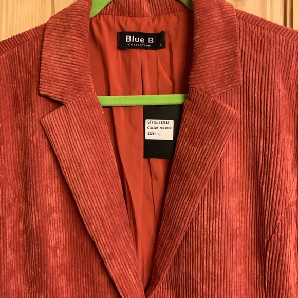 Red Brick Blazer Size Large - Picture 4 of 4